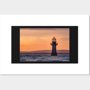 Whiteford Lighthouse, Gower, Wales Posters and Art